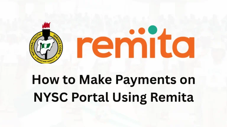 how to make payments on nysc portal using the remita website img
