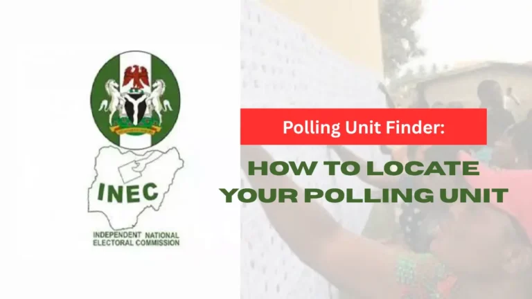 how to locate your polling unit