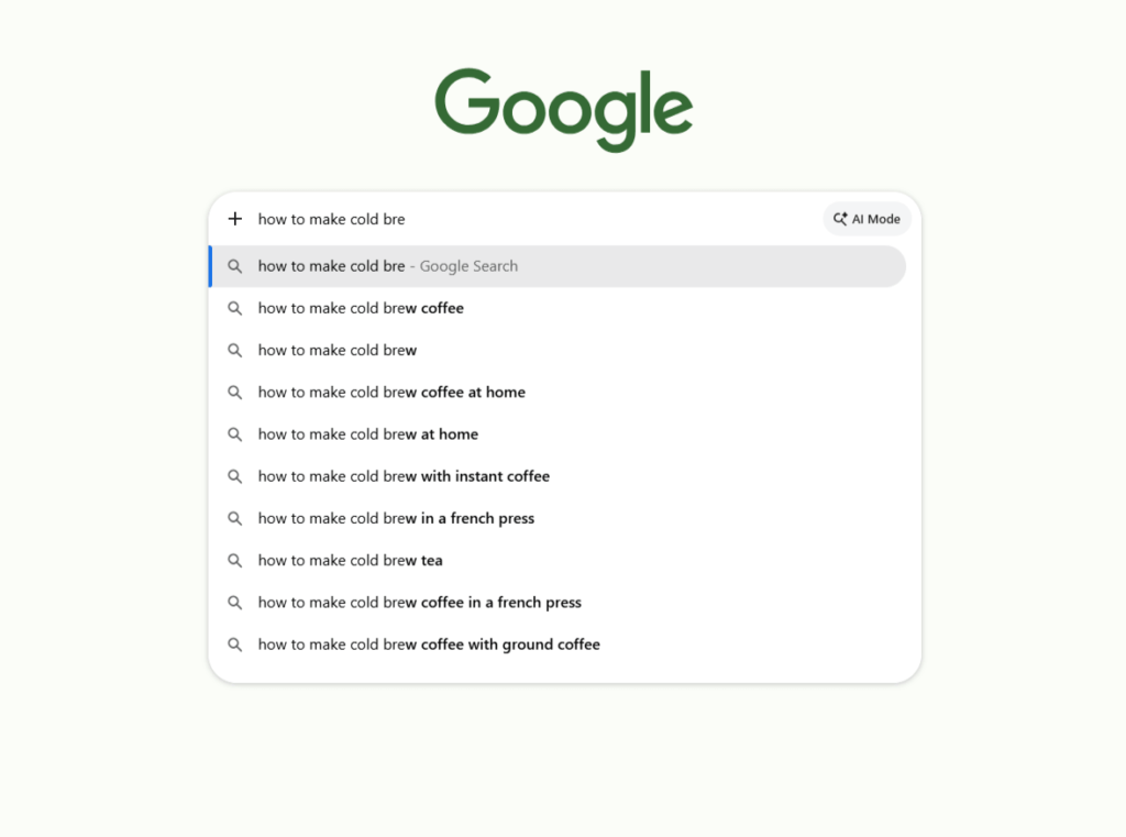 how to do keyword research for seo google autocomplete